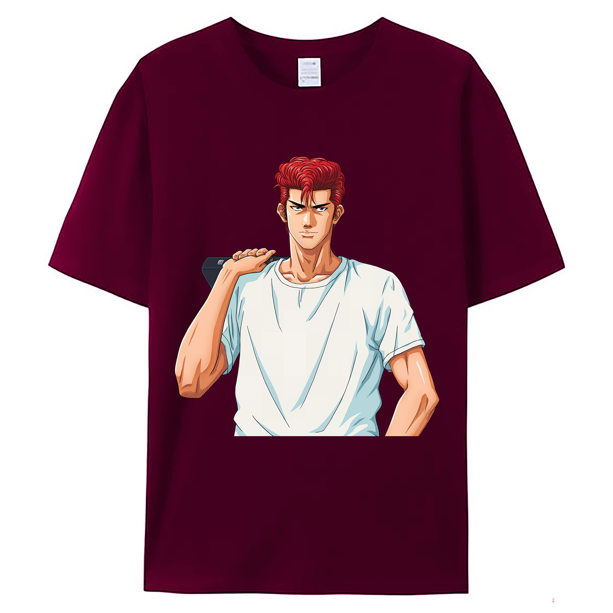 （画像用） SLAM DUNK／スラムダンク レディースカジュアルプリントTシャツ（綿100％）
